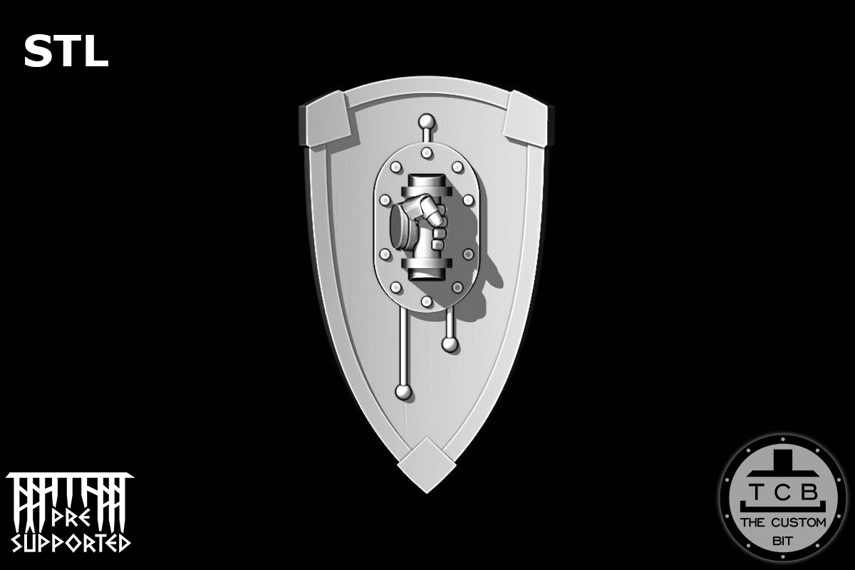 TCB_TEMPLAR_BIG_ROBOT_ARMOUR THE CUSTOM BIT REDEMPTOR DREADNOUGHT BLACK TEMPLAR HELMET SWORD SHIELD