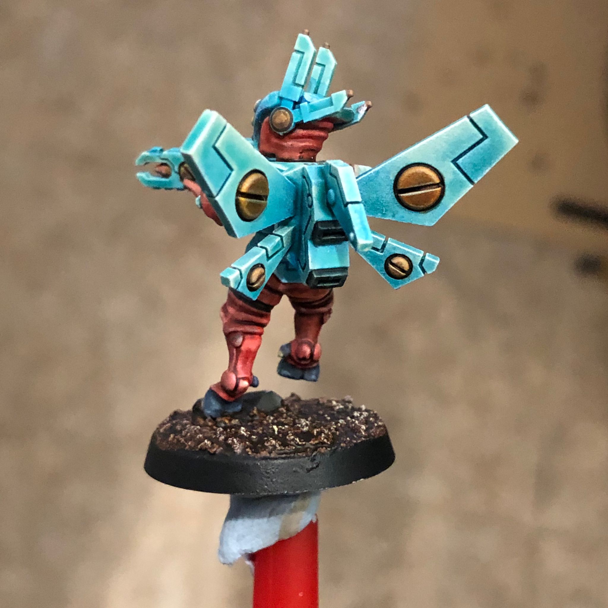 THECUSTOMBIT THE CUSTOM BIT TCB TAU Tau Empire Strike Team Breacher Team