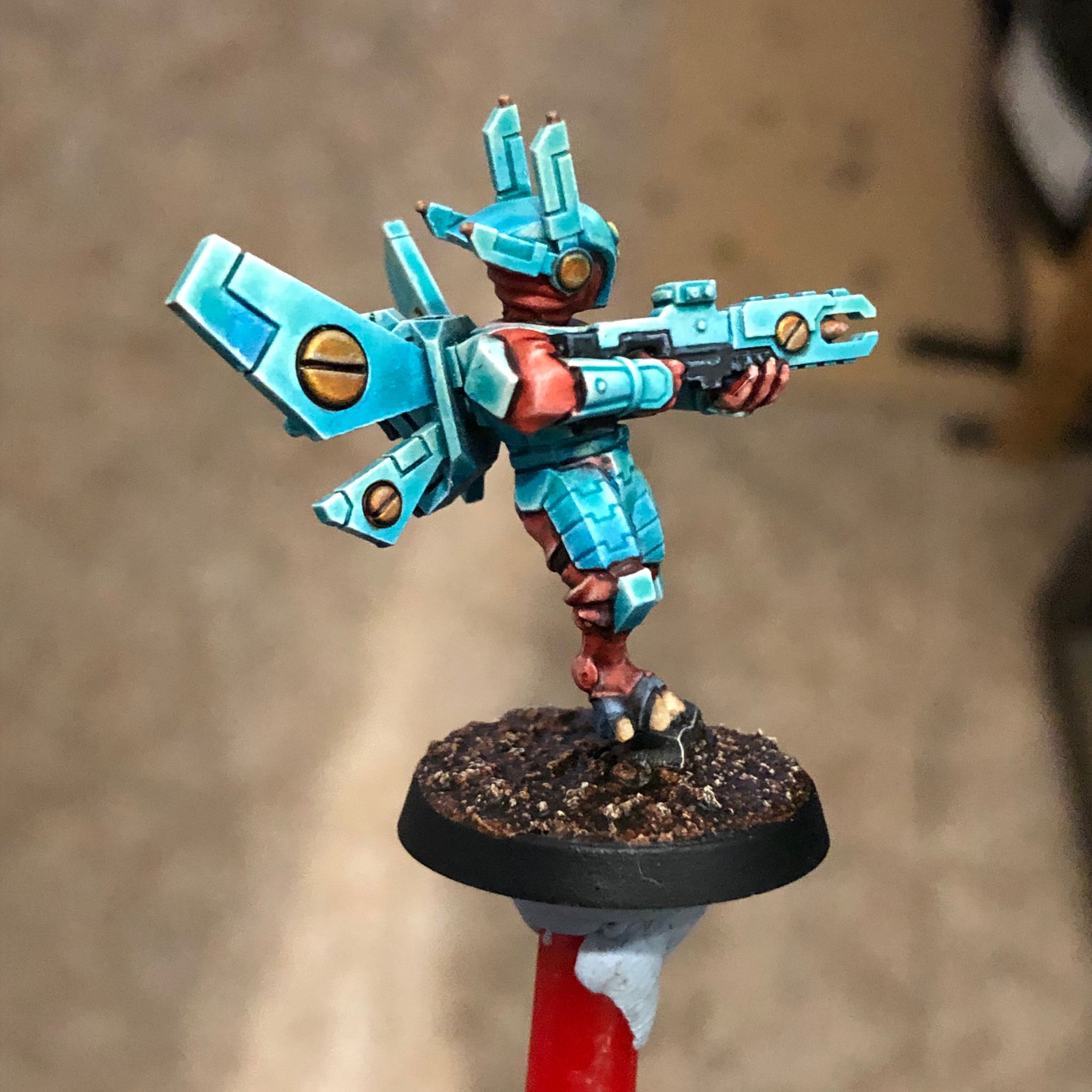 THECUSTOMBIT THE CUSTOM BIT TCB TAU Tau Empire Strike Team Breacher Team