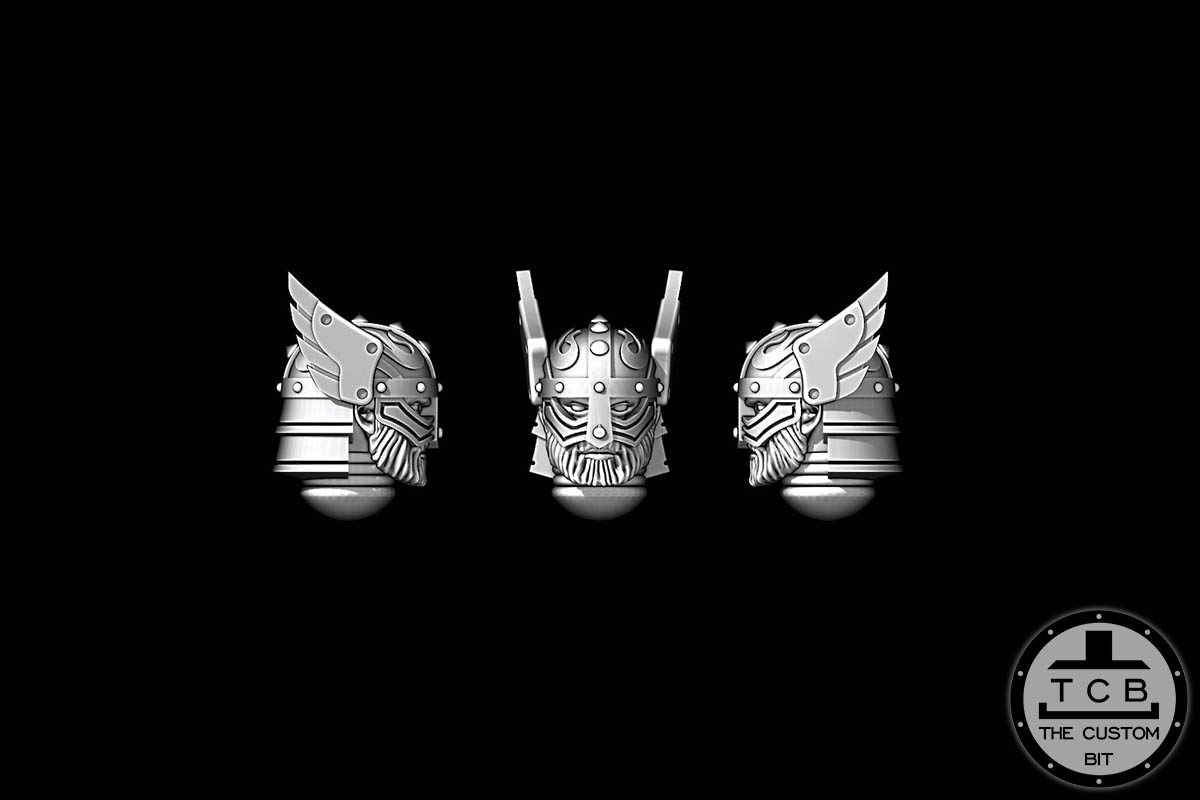 THECUSTOMBIT THE CUSTOM BIT TCB PRIMARIS HAMMER SPACE WOLVES 40K