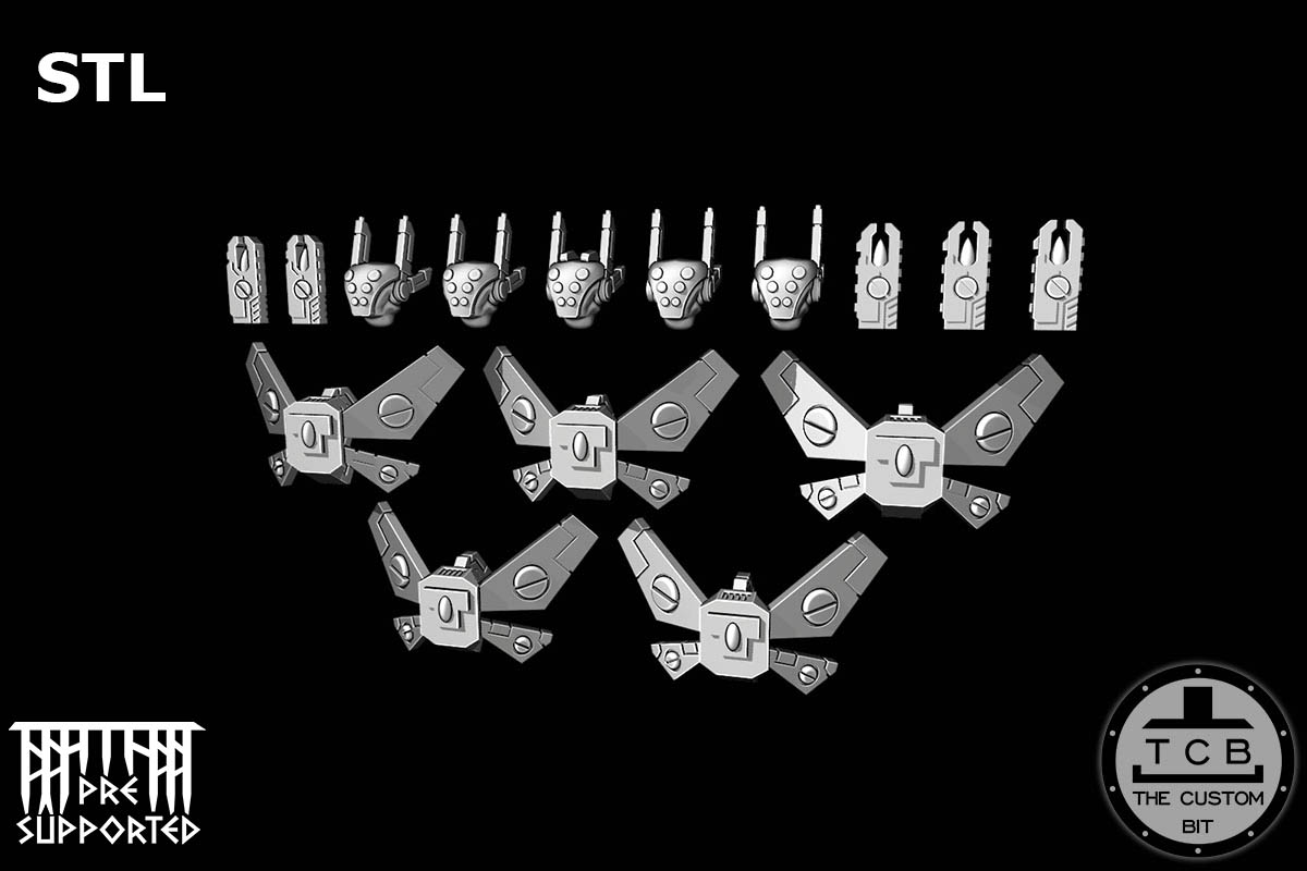 THECUSTOMBIT THE CUSTOM BIT TCB TAU Tau Empire Strike Team Breacher Team