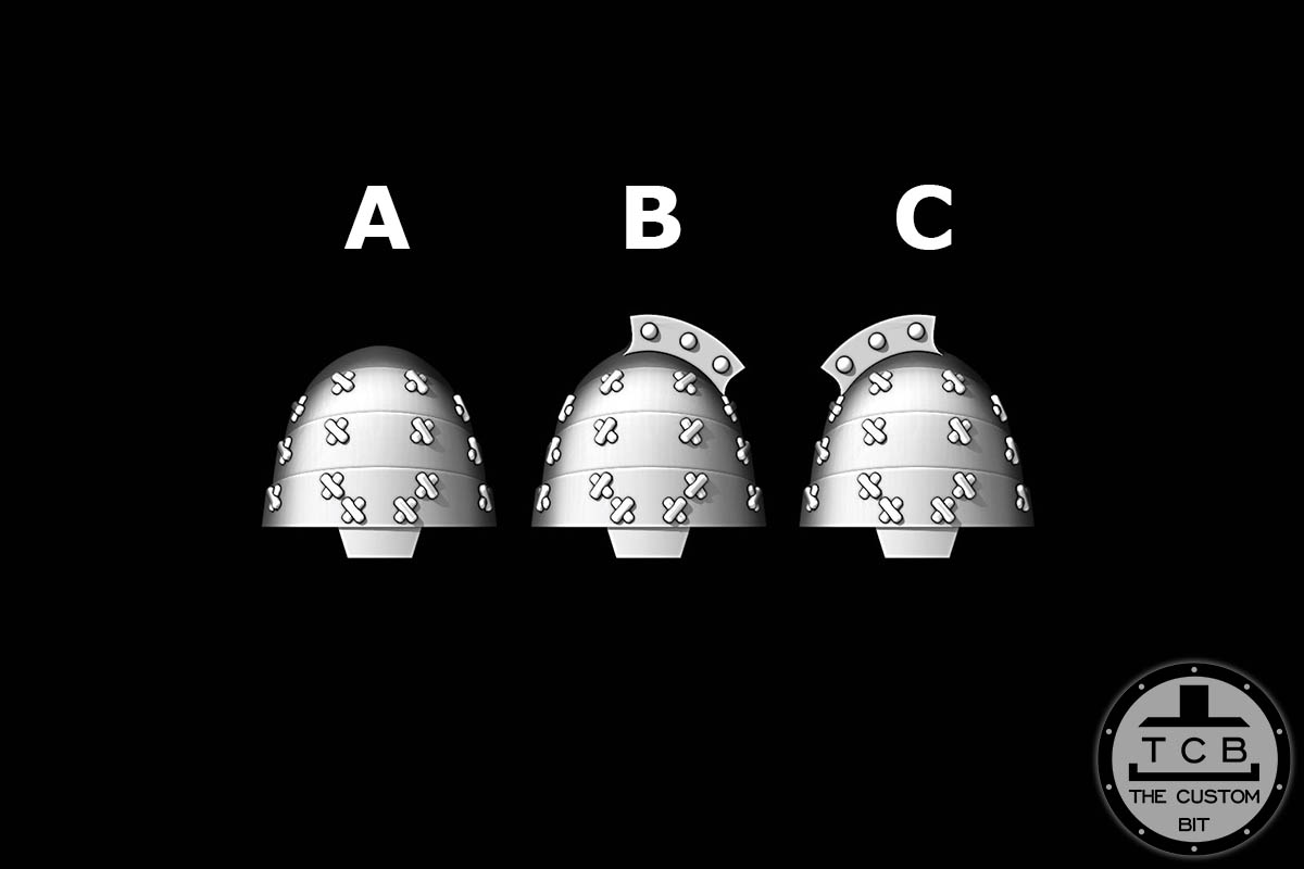 THECUSTOMBIT THE CUSTOM BIT TCB SAMURAI BLADEGUARD SHOULDER PAD SODE PRIMARIS