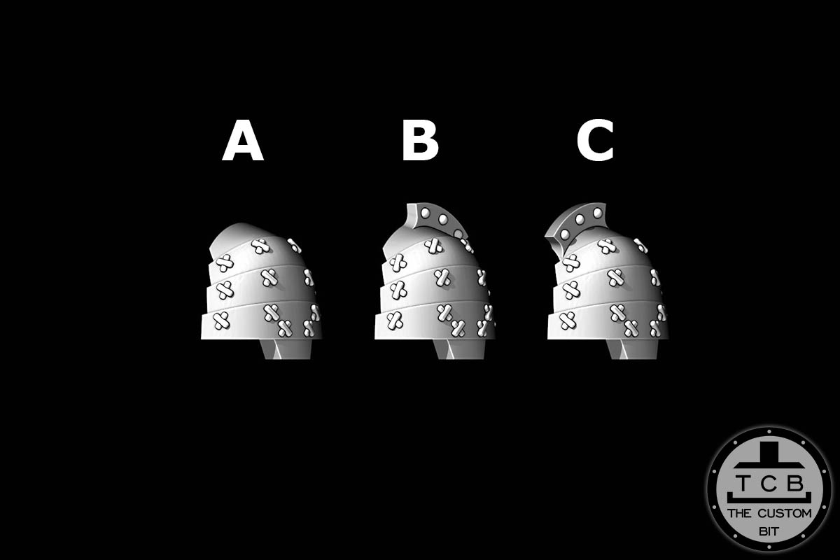 THECUSTOMBIT THE CUSTOM BIT TCB SAMURAI BLADEGUARD SHOULDER PAD SODE PRIMARIS