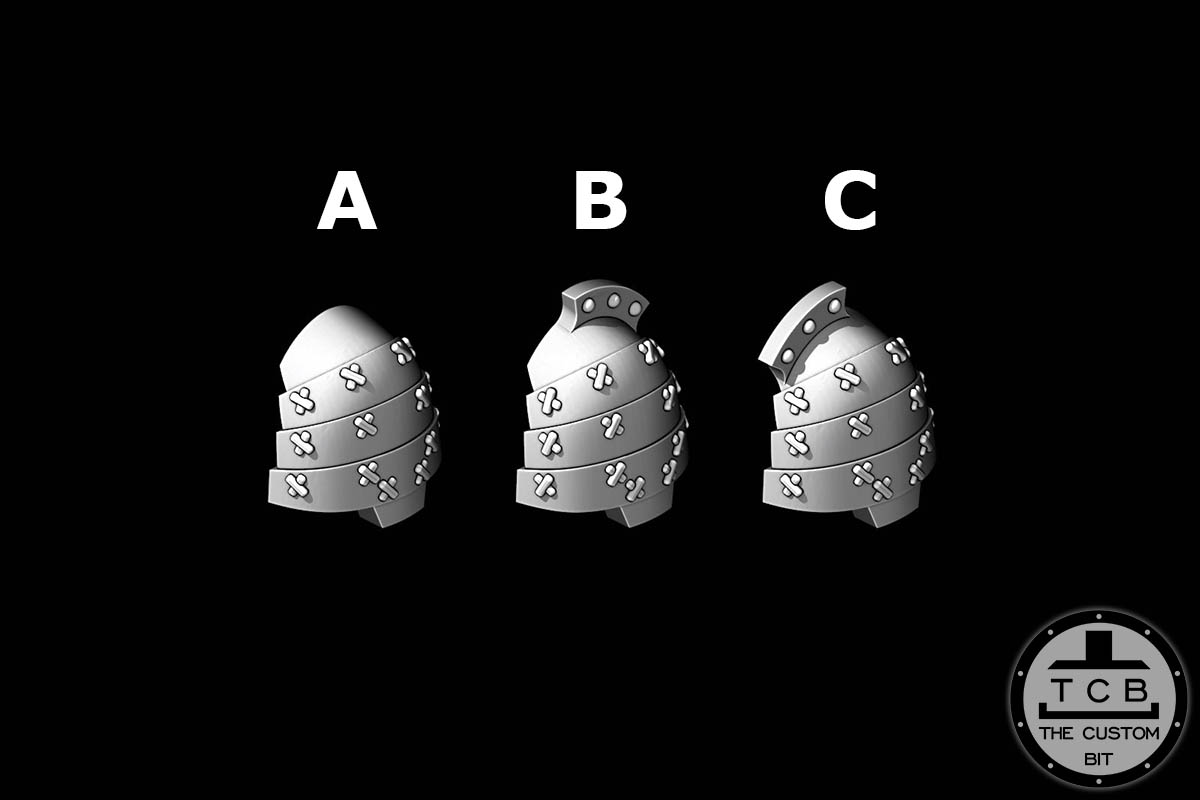 THECUSTOMBIT THE CUSTOM BIT TCB SAMURAI BLADEGUARD SHOULDER PAD SODE PRIMARIS