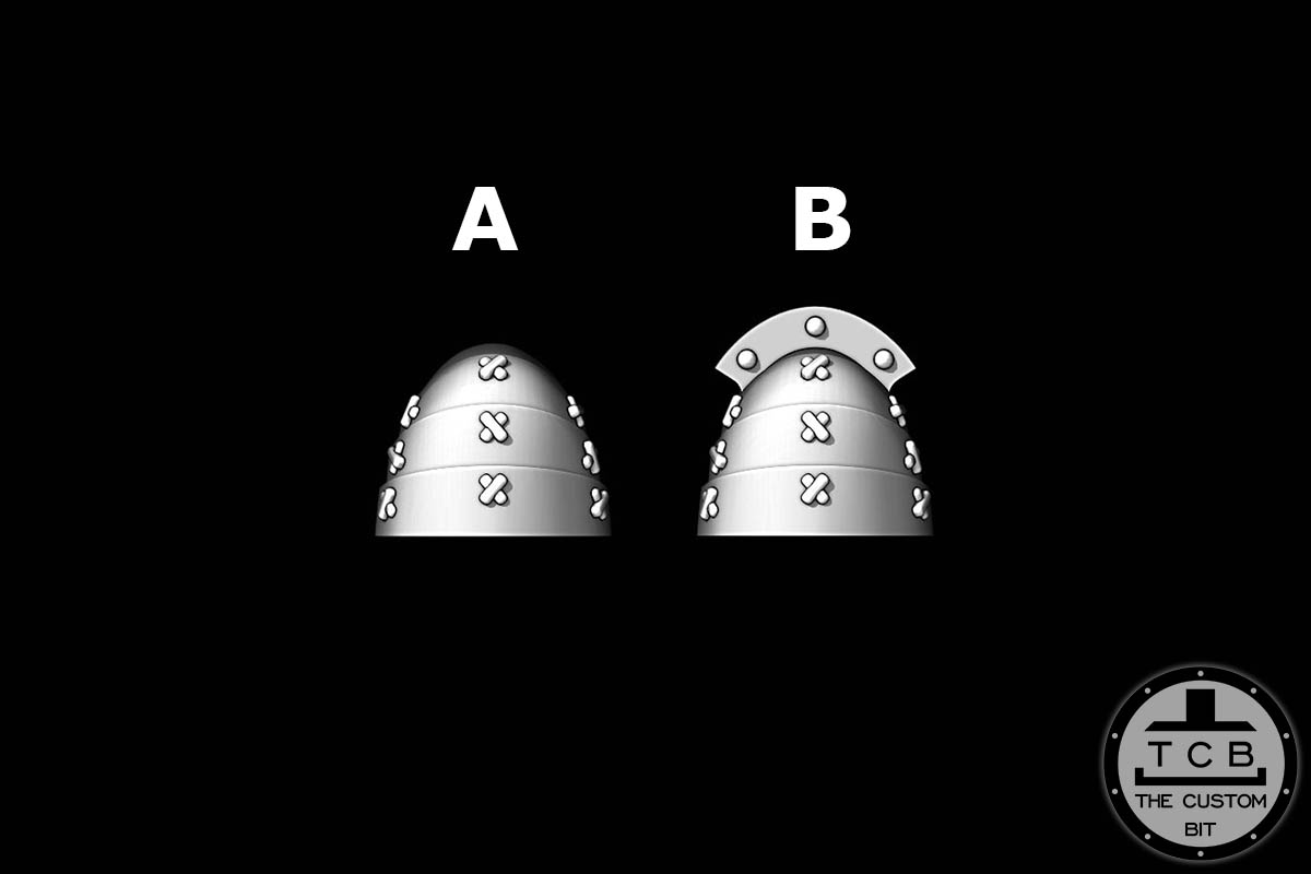 THECUSTOMBIT THE CUSTOM BIT TCB SAMURAI BLADEGUARD SHOULDER PAD SODE PRIMARIS