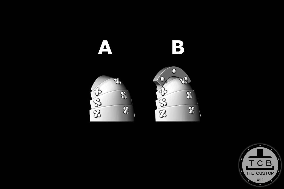 THECUSTOMBIT THE CUSTOM BIT TCB SAMURAI BLADEGUARD SHOULDER PAD SODE PRIMARIS