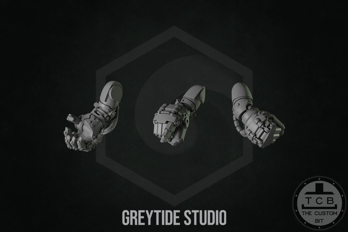 THE CUSTOM BIT TCB KICKSTARTER GREYTIDE STUDIO PRIMARIS BITS SPACEMARINES ETERNAL PILGRIMS