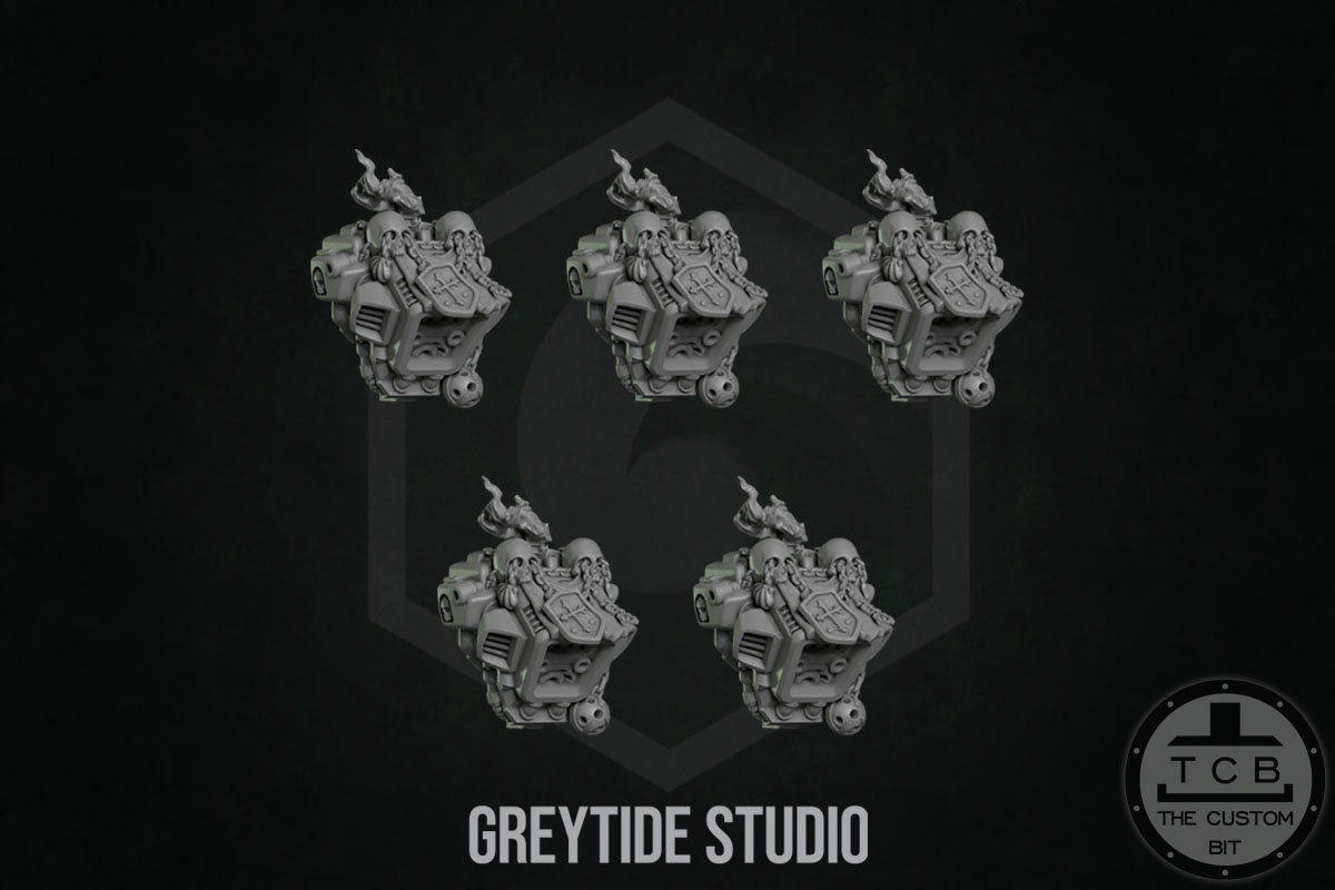 THE CUSTOM BIT TCB KICKSTARTER GREYTIDE STUDIO PRIMARIS BITS SPACEMARINES ETERNAL PILGRIMS