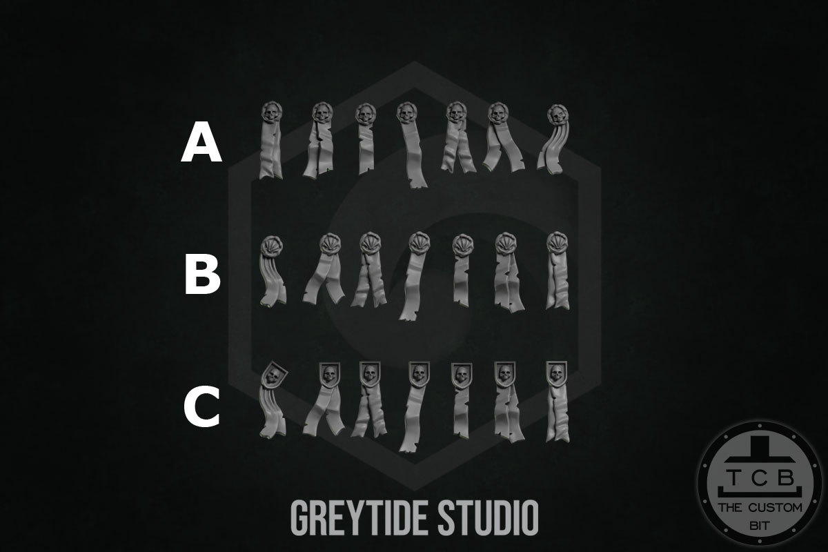 THE CUSTOM BIT TCB KICKSTARTER GREYTIDE STUDIO PRIMARIS BITS SPACEMARINES ETERNAL PILGRIMS