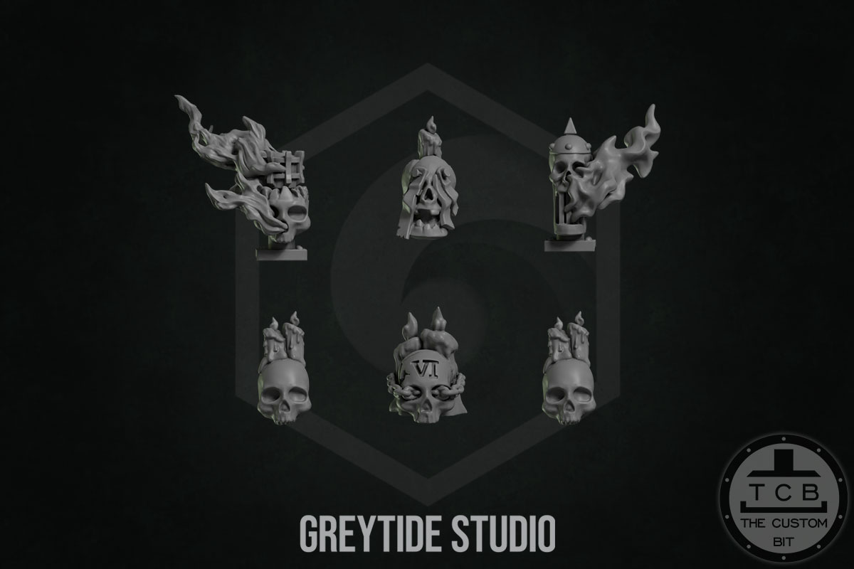 THE CUSTOM BIT TCB KICKSTARTER GREYTIDE STUDIO PRIMARIS BITS SPACEMARINES ETERNAL PILGRIMS