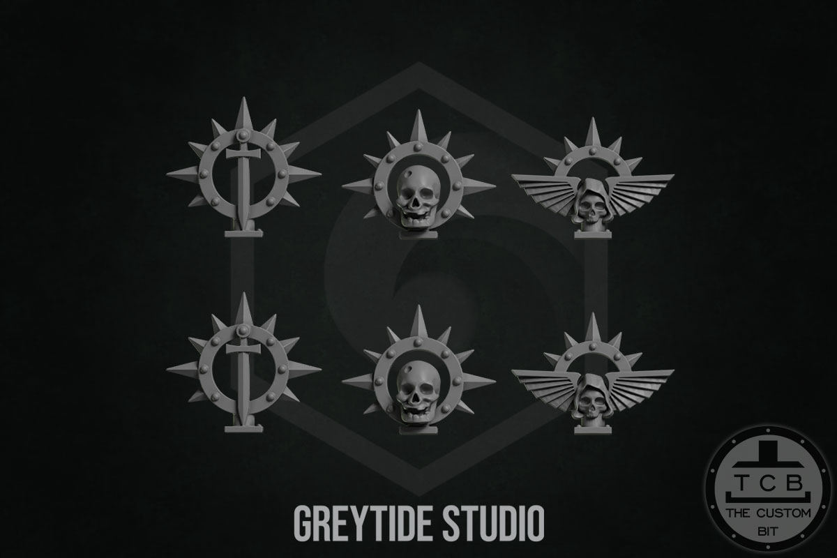 THE CUSTOM BIT TCB KICKSTARTER GREYTIDE STUDIO PRIMARIS BITS SPACEMARINES ETERNAL PILGRIMS