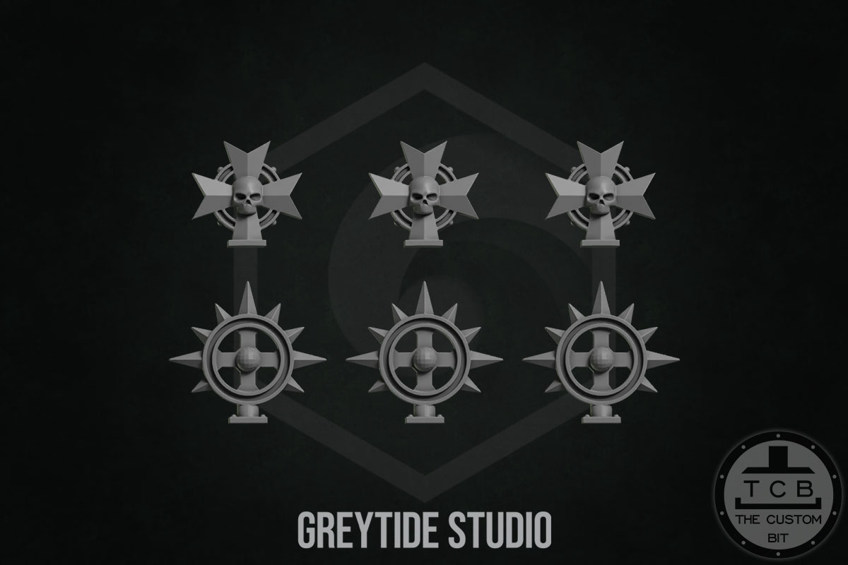 THE CUSTOM BIT TCB KICKSTARTER GREYTIDE STUDIO PRIMARIS BITS SPACEMARINES ETERNAL PILGRIMS