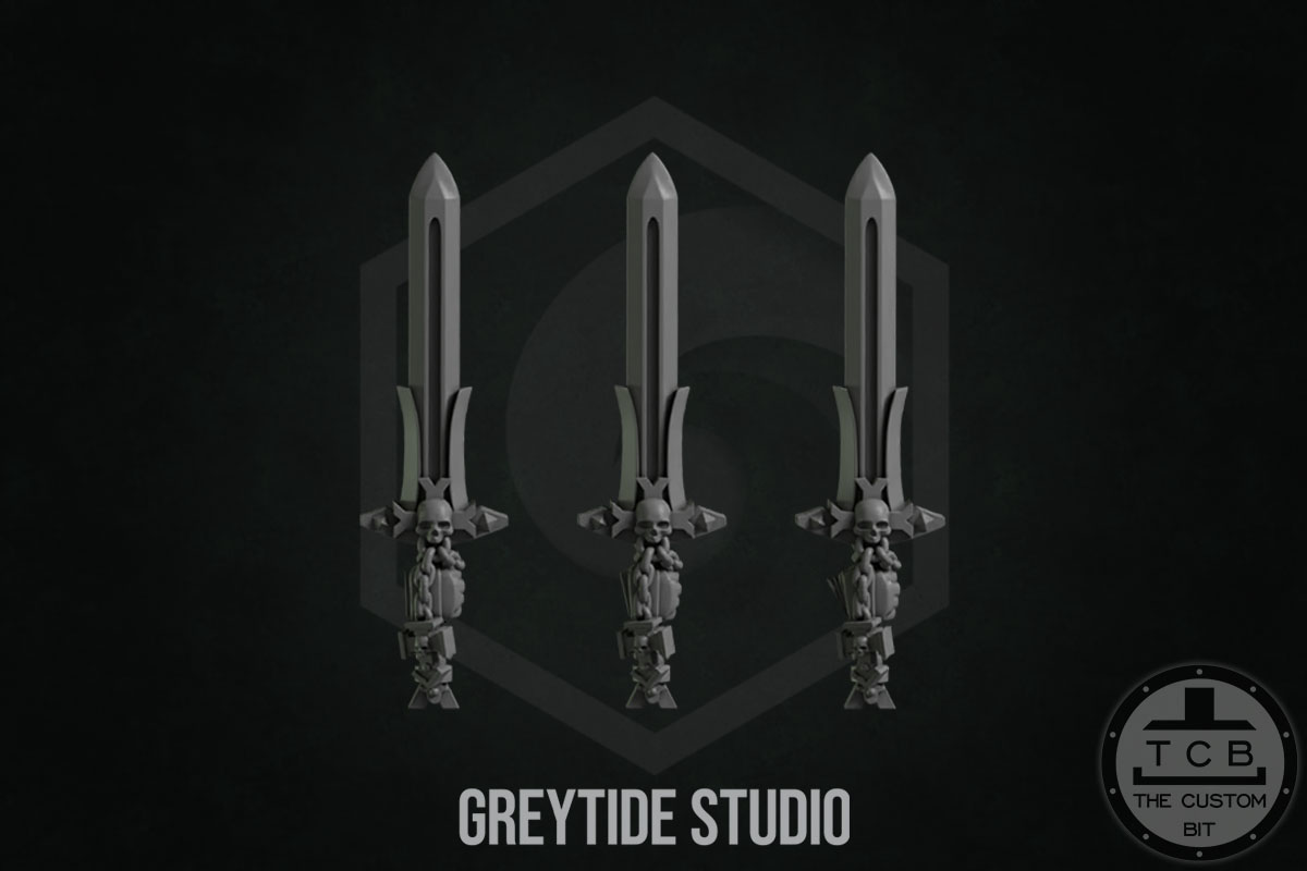 THE CUSTOM BIT TCB KICKSTARTER GREYTIDE STUDIO PRIMARIS BITS SPACEMARINES ETERNAL PILGRIMS