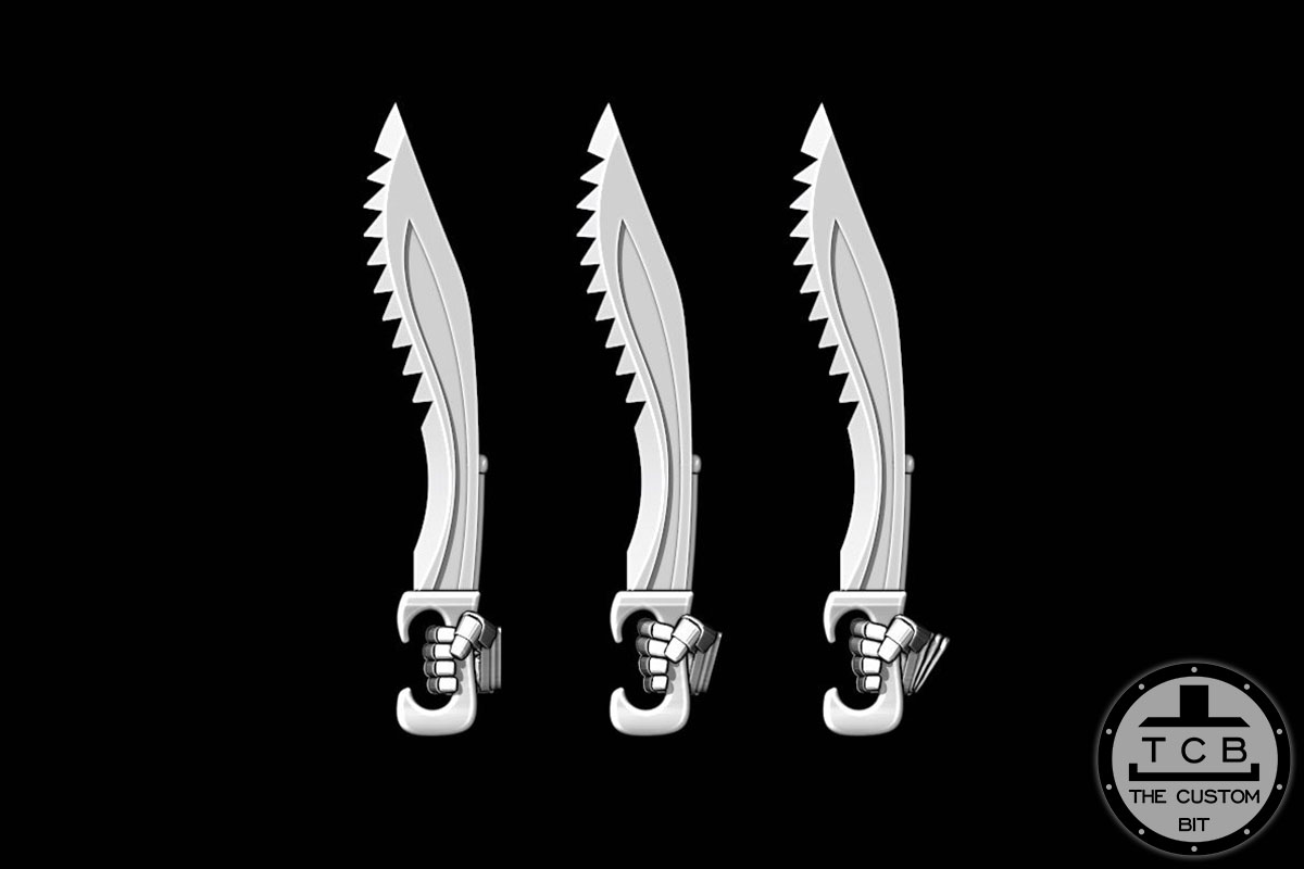 THE CUSTOM BIT TCB SONS OF HELLAS CHAIN SWORD KOPIS SWORD