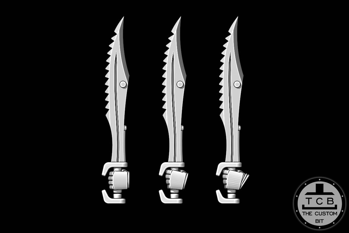 THE CUSTOM BIT TCB SONS OF HELLAS CHAIN SWORD SPARTAN SWORD