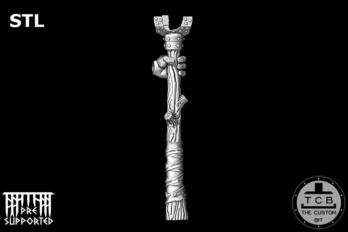 GIANT KING'S HAMMER HANDLE STL THE CUSTOM BIT