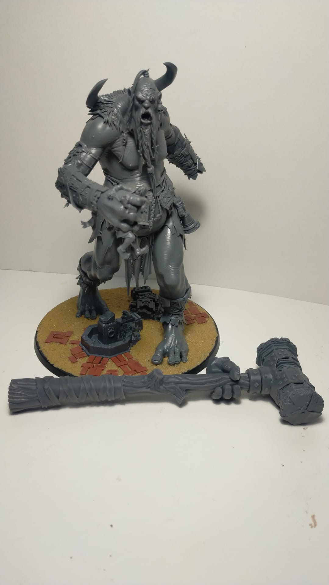 THE CUSTOM BIT TCB GIANT KING'S HAMMER HANDLE GRIP SONS OF BEHEMAT KING BRODD