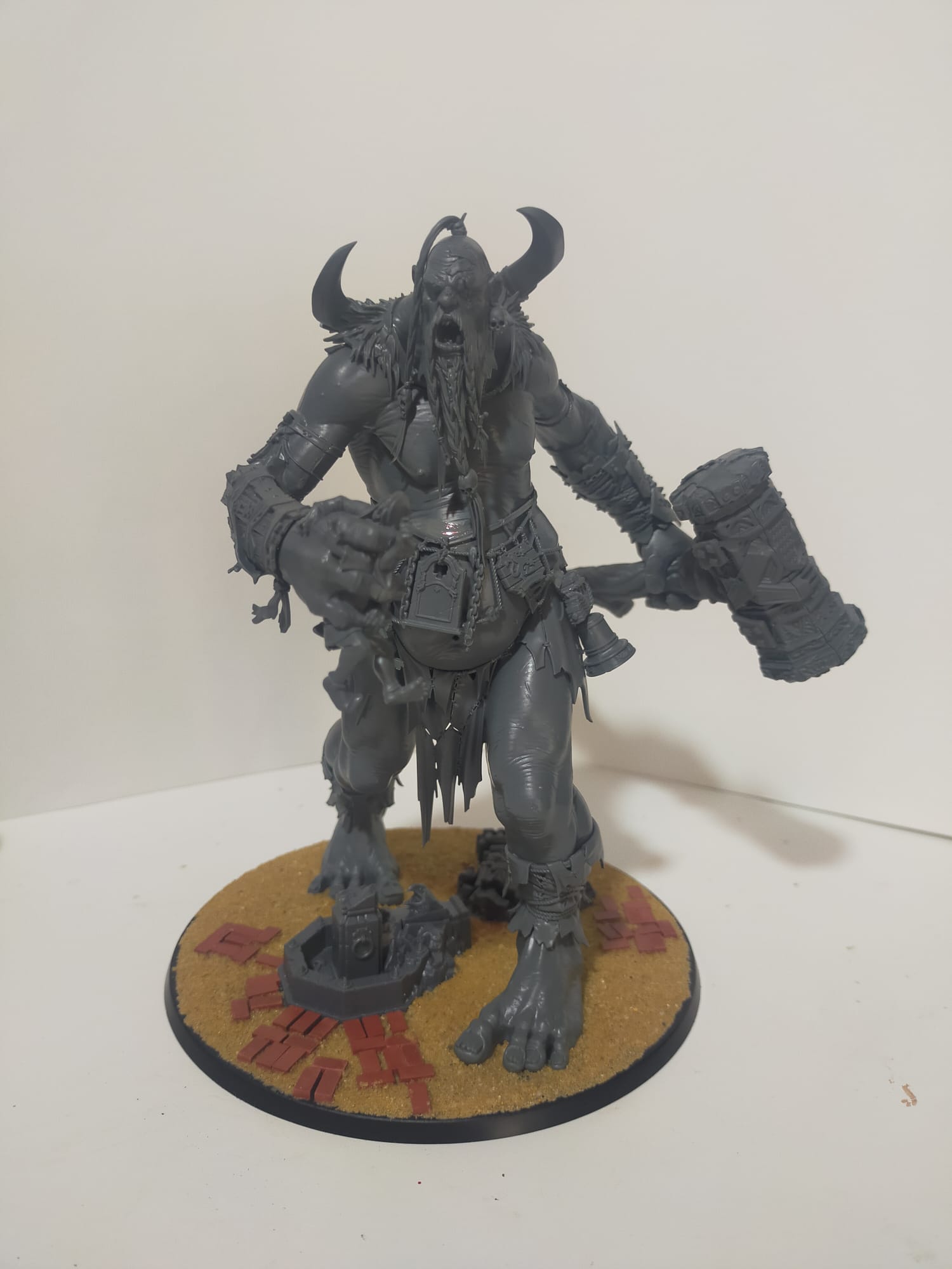 THE CUSTOM BIT TCB GIANT KING'S HAMMER HANDLE GRIP SONS OF BEHEMAT KING BRODD