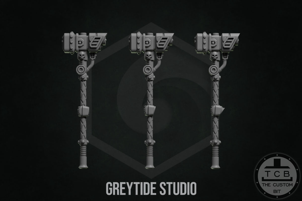 THE CUSTOM BIT TCB KICKSTARTER GREYTIDE STUDIO PRIMARIS BITS SPACEMARINES GS024 BIG WEAPONS 02 ETERNAL PILGRIM