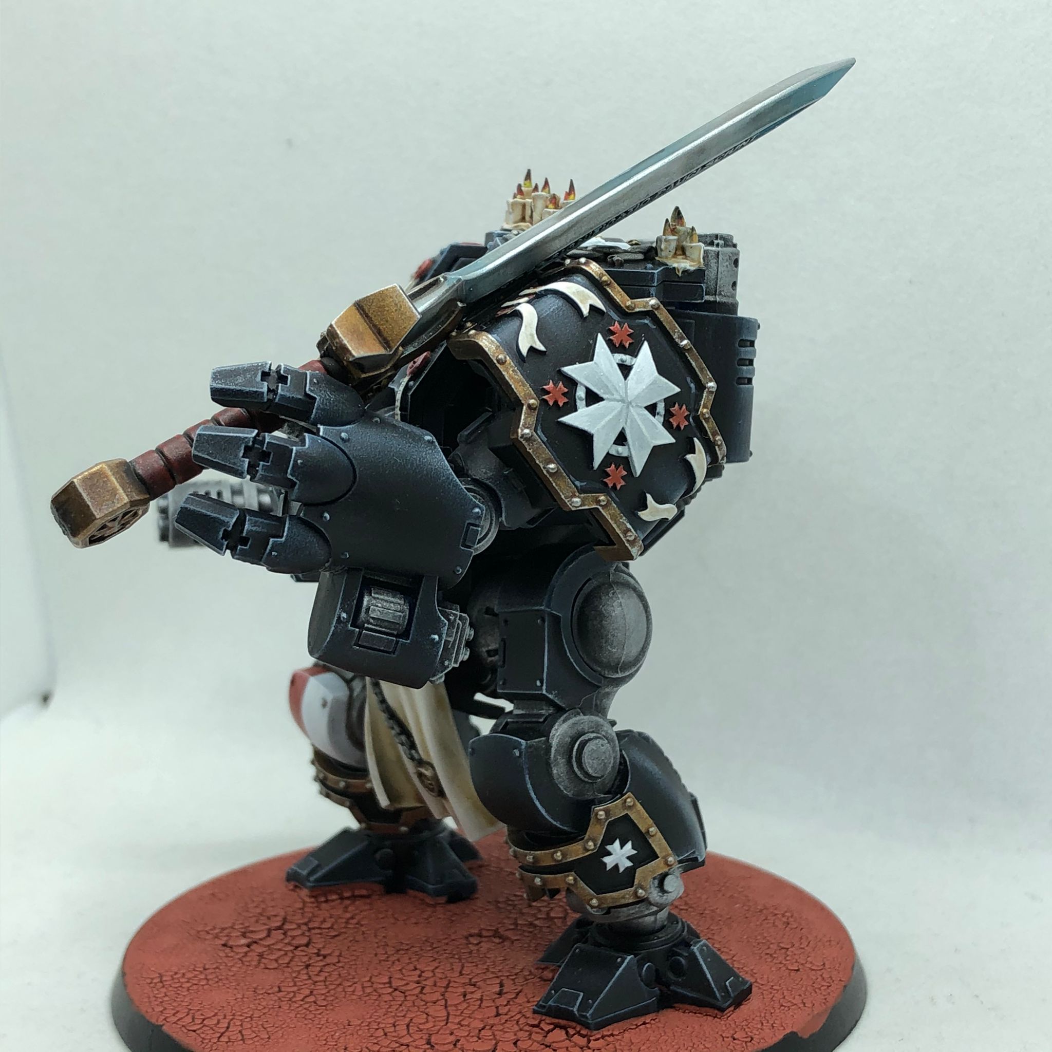 TCB_TEMPLAR_BIG_ROBOT_ARMOUR THE CUSTOM BIT REDEMPTOR DREADNOUGHT BLACK TEMPLAR