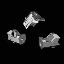 THE CUSTOM BIT TCB TAU EMPIRE CRISIS RANGED WEAPON MAGNET COMMANDER ACCESSORY WEAPONS PACK