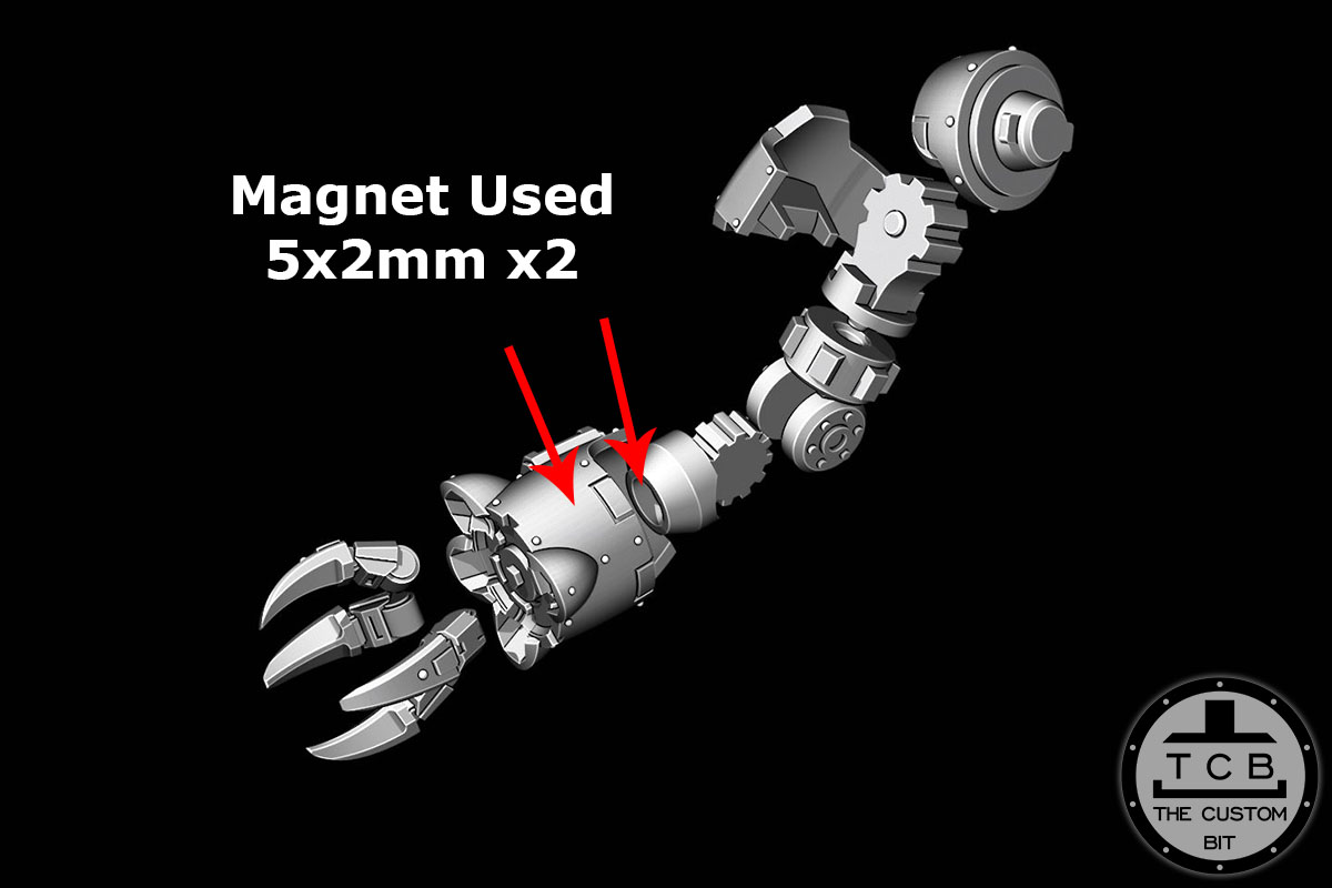 TCB THE CUSTOM BIT BRUTALIS REDEMPTOR DREADNOUGHT UPDATE KIT SAMURAI SON OF HELLAS TEMPLAR POH COMBAT BIG ROBOT ARMOUR FISTS