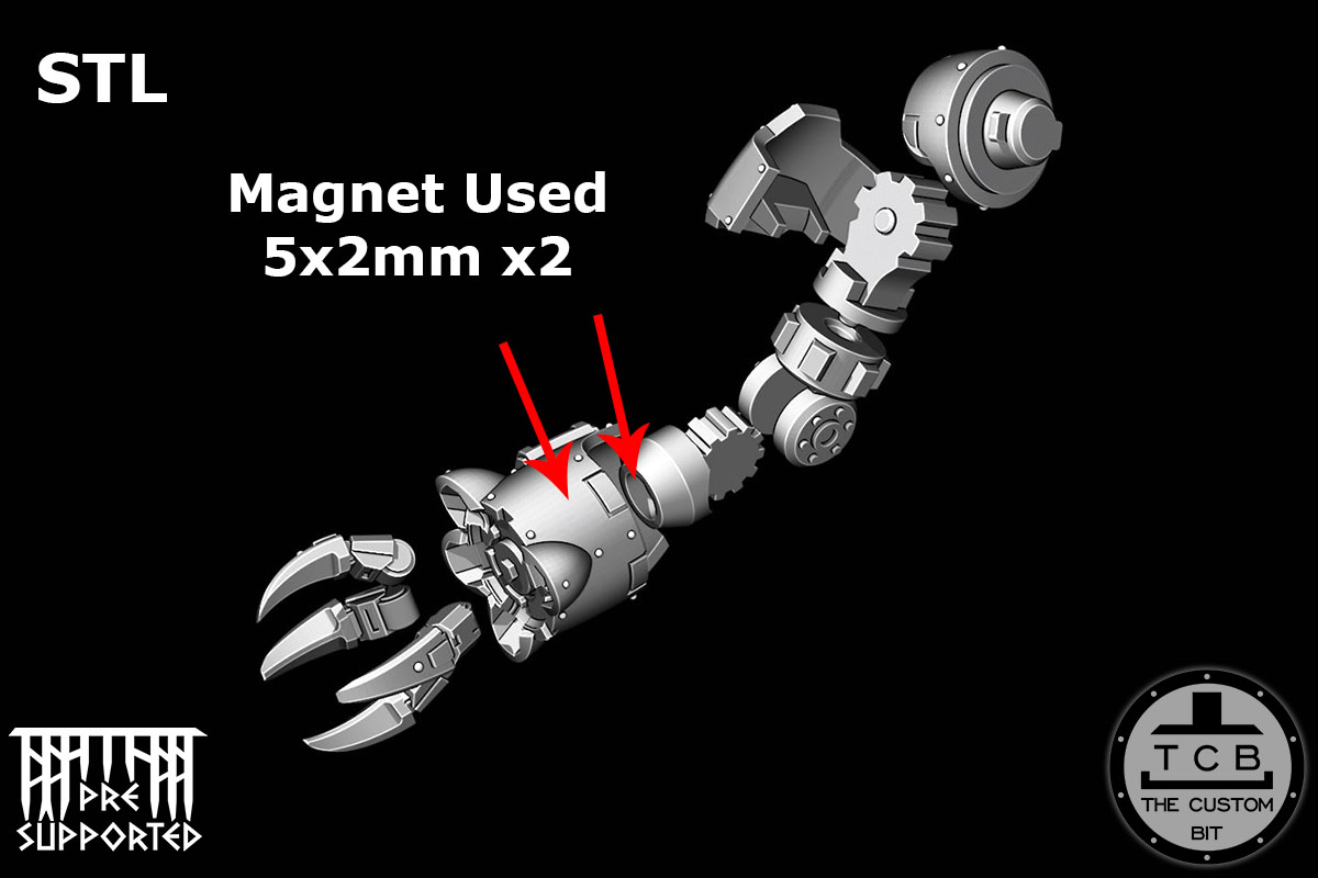TCB THE CUSTOM BIT BRUTALIS REDEMPTOR DREADNOUGHT UPDATE KIT SAMURAI SON OF HELLAS TEMPLAR COMBAT BIG ROBOT ARMOUR SOH STL