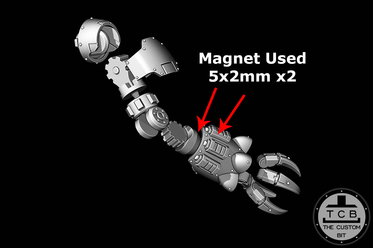 TCB THE CUSTOM BIT BRUTALIS REDEMPTOR DREADNOUGHT UPDATE KIT SAMURAI SON OF HELLAS TEMPLAR POH COMBAT BIG ROBOT ARMOUR FISTS