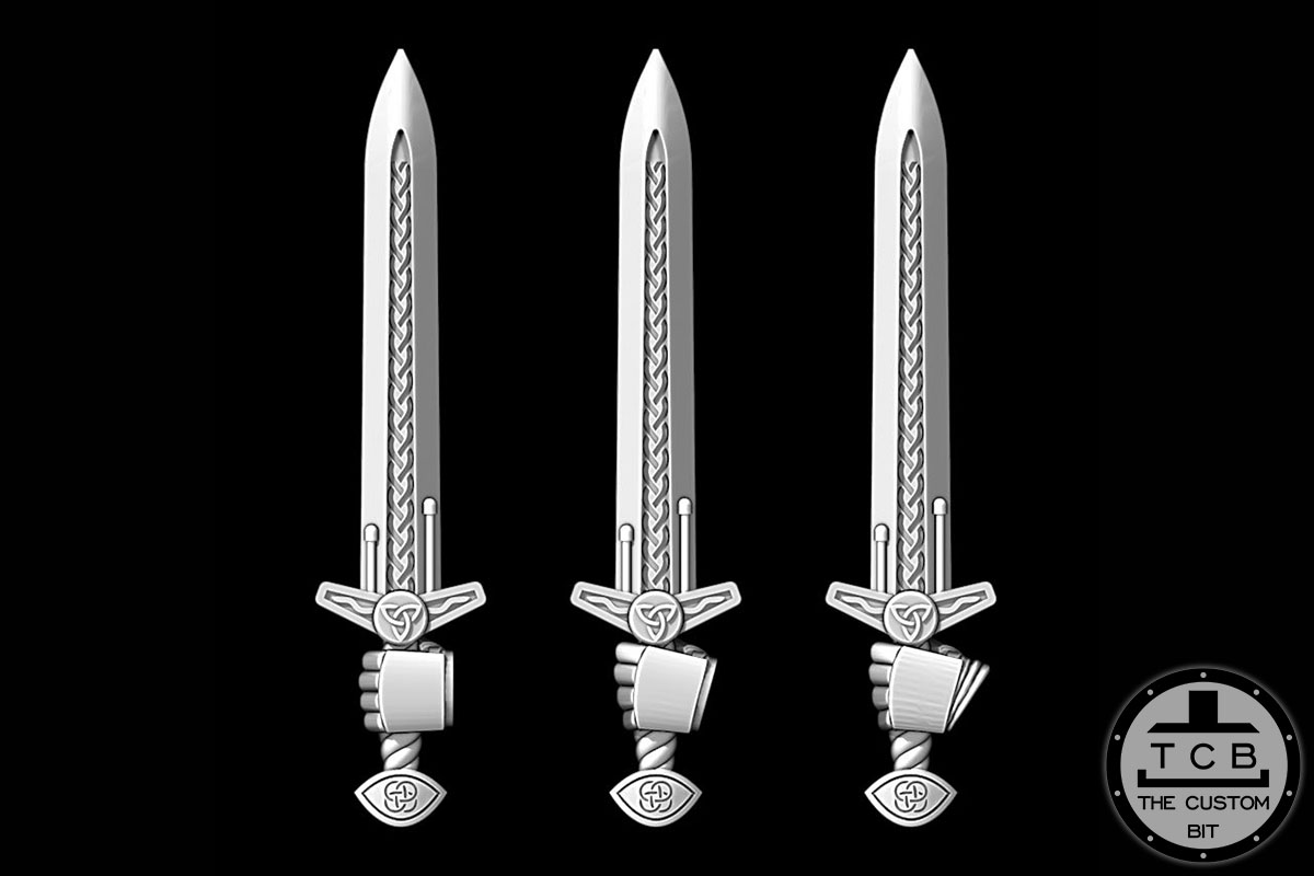 VIKING SWORDS 02 THE CUSTOM BIT TCB PRIMARIS SPACE MARINE SPACE WOLVES WARHAMMER 40K