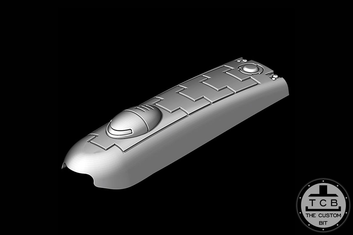 TAU EMPIRE LIGHT TANK COCKPIT TAU THE CUSTOM BIT STL PIRANHA