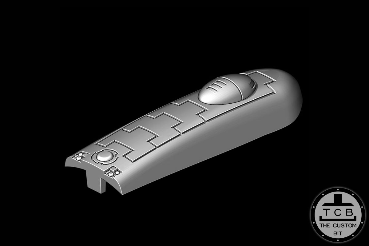 TAU EMPIRE LIGHT TANK COCKPIT TAU THE CUSTOM BIT STL PIRANHA