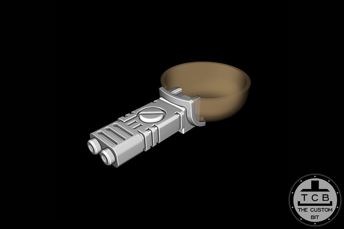 WARHAMMER 40K TAU EMPIRE LIGHT TANK COCKPIT TAU THE CUSTOM BIT PIRANHA FUSION GATLING LIGHT TANK COVERSION KIT