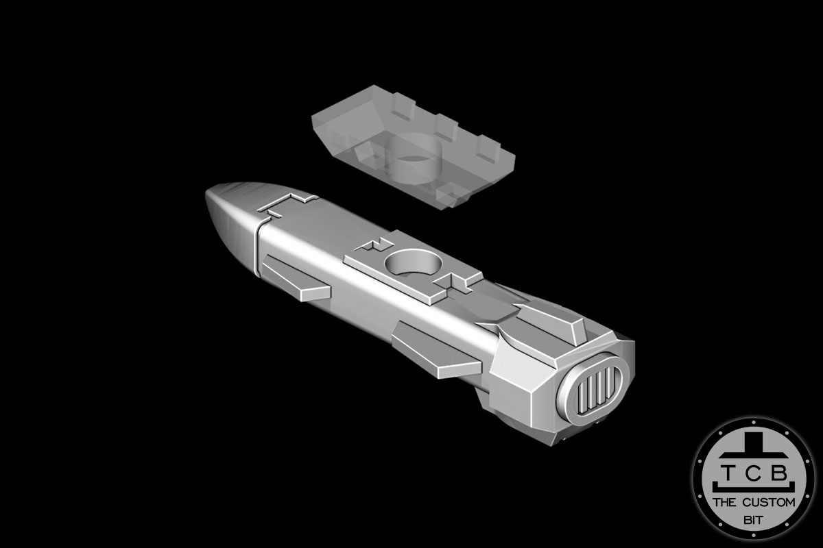 TCB GA THE CUSTOM BIT GOOD ALLIES TAU EMPIRE SEEKER MISSILE PHYSICAL STL WARHAMMER 40K PIRANHA HAMMERHAD SKYRAY DEVILFISH TANK