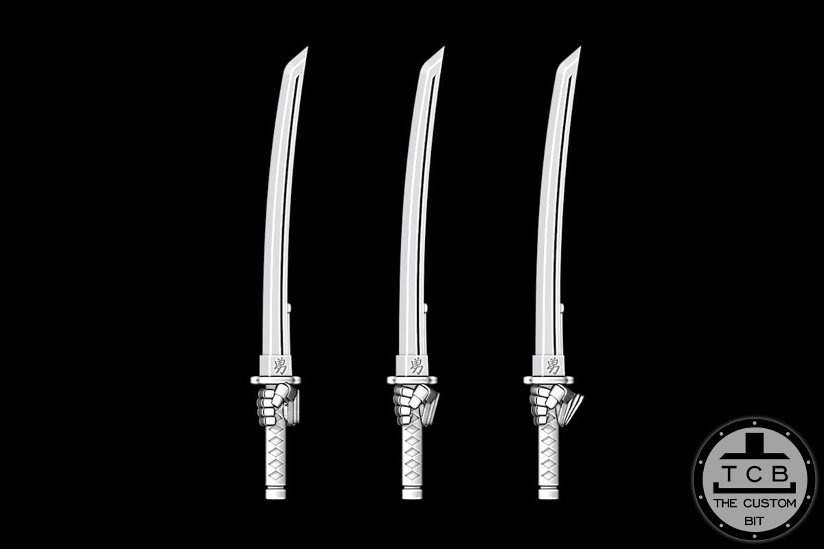 THECUSTOMBIT THE CUSTOM BIT TCB SAMURAI PRIMARIS SPACEMARINE ENERGY KATANA 3 PHYSICAL