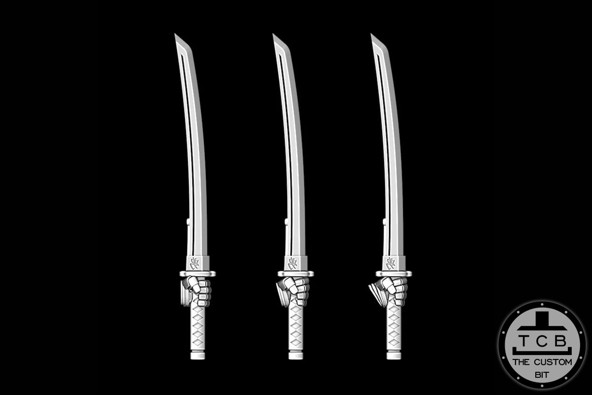 THECUSTOMBIT THE CUSTOM BIT TCB SAMURAI PRIMARIS SPACEMARINE ENERGY KATANA 3 PHYSICAL