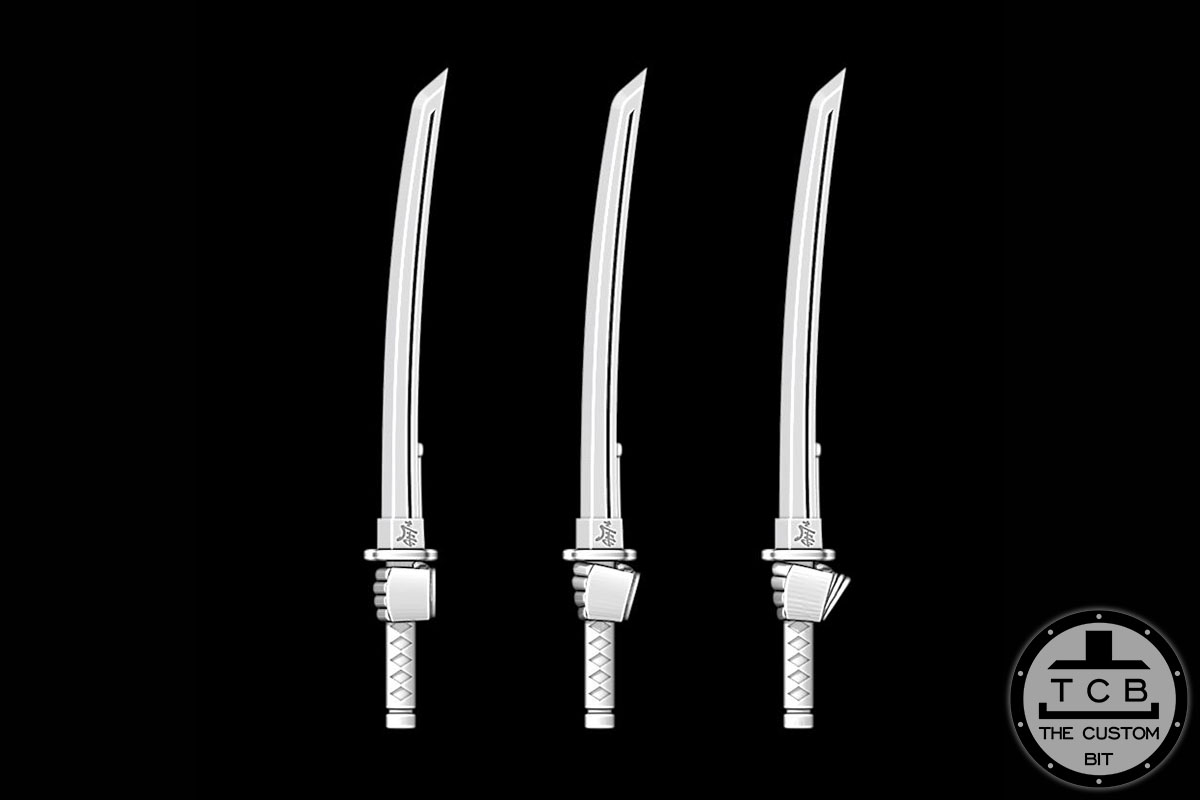 THECUSTOMBIT THE CUSTOM BIT TCB SAMURAI PRIMARIS SPACEMARINE ENERGY KATANA 3 PHYSICAL