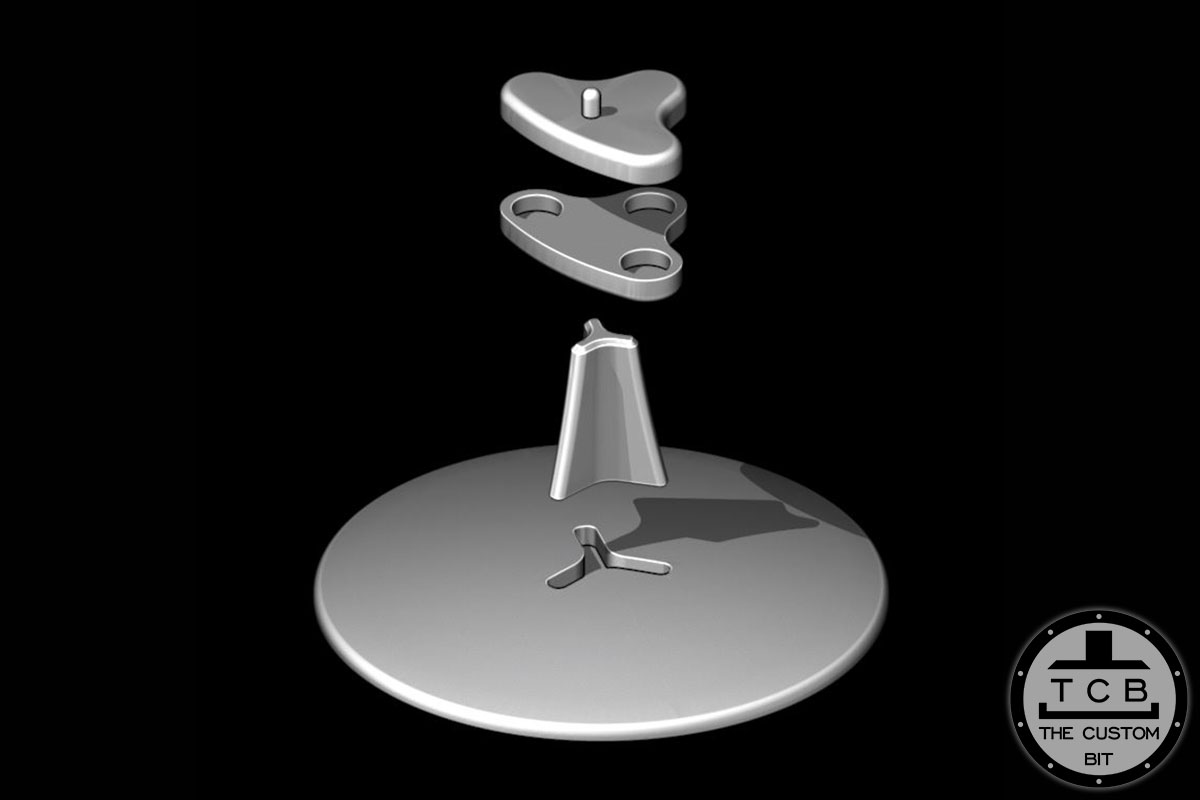 TCB_GA_LIGHT_TANK_FLYING_BASE_02_PHYSICAL_WARHAMMER 40K CLEAR BASE TAU EMPIRE HAMMERHEAD DEVILFISH SERPENT PRISMA PIRANHA