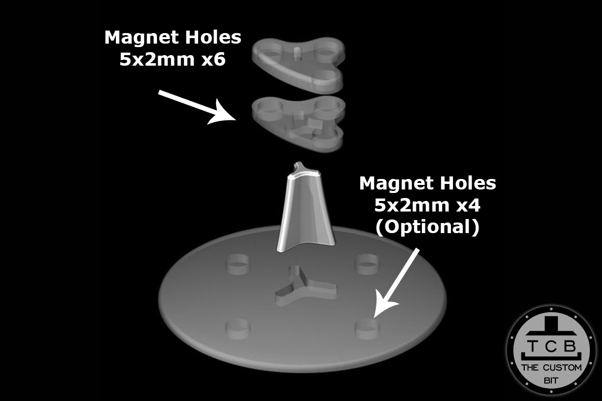 TCB_GA_LIGHT_TANK_FLYING_BASE_03_PHYSICAL_WARHAMMER 40K CLEAR BASE TAU EMPIRE HAMMERHEAD DEVILFISH SERPENT PRISMA PIRANHA