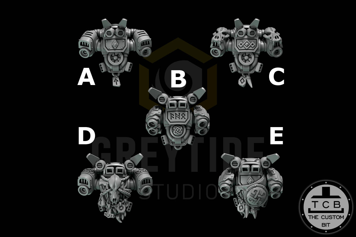 TCB THE CUSTOM BIT GREYTIDE STUDIO PRIMAL HOUNDS SWORDS AXES JETPACKS HAMMERS BACKPACKS HEADS SHOULDER PADS SHIELDS LOINCLOTHS 2 HANDED WEAPONS ANCIENT DREADNOUGHT CLOAKS BIKE ACCESORIES CLAW FIST BRACERS GRAVES SPEARS ACCESORIES