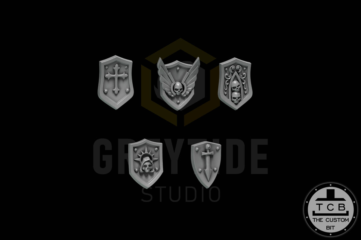 THE CUSTOM BIT GREYTIDE STUDIO ETERNAL PILGRIMS TCB GSEP TERMINATORS TERMI WEAPONS ACCESORY SWORD MAUL SHIELD HELMET HEAD ARMS FIST CLAW CHAINFIST CLOAK HAMMER FLAMMER PLASMA LOINCLOTH SHOULDERPAR 01 02 DECORATIONS