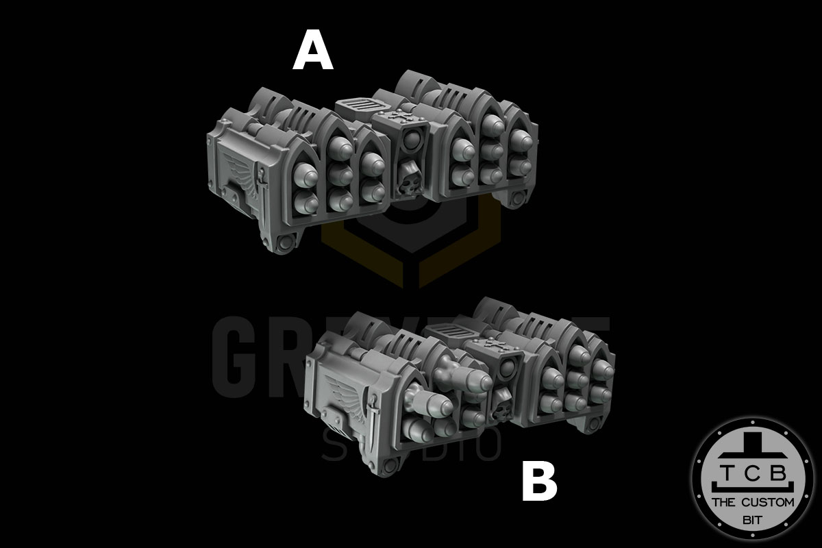 THE CUSTOM BIT GREYTIDE STUDIO ETERNAL PILGRIMS TCB GSEP TERMINATORS TERMI WEAPONS ACCESORY SWORD MAUL SHIELD HELMET HEAD ARMS FIST CLAW CHAINFIST CLOAK HAMMER FLAMMER PLASMA LOINCLOTH SHOULDERPAR 01 02 MISSILE LAUNCHER