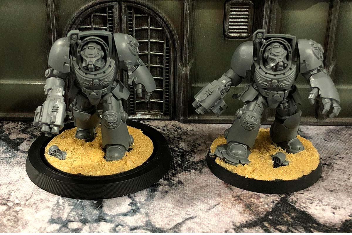 TCB THE CUSTOM BIT ROUND BASE ADAPTER 40 TO 50 AND 25 TO 28 A B C PHYSICAL AND STL WARHAMMER 40K TAU KROOT