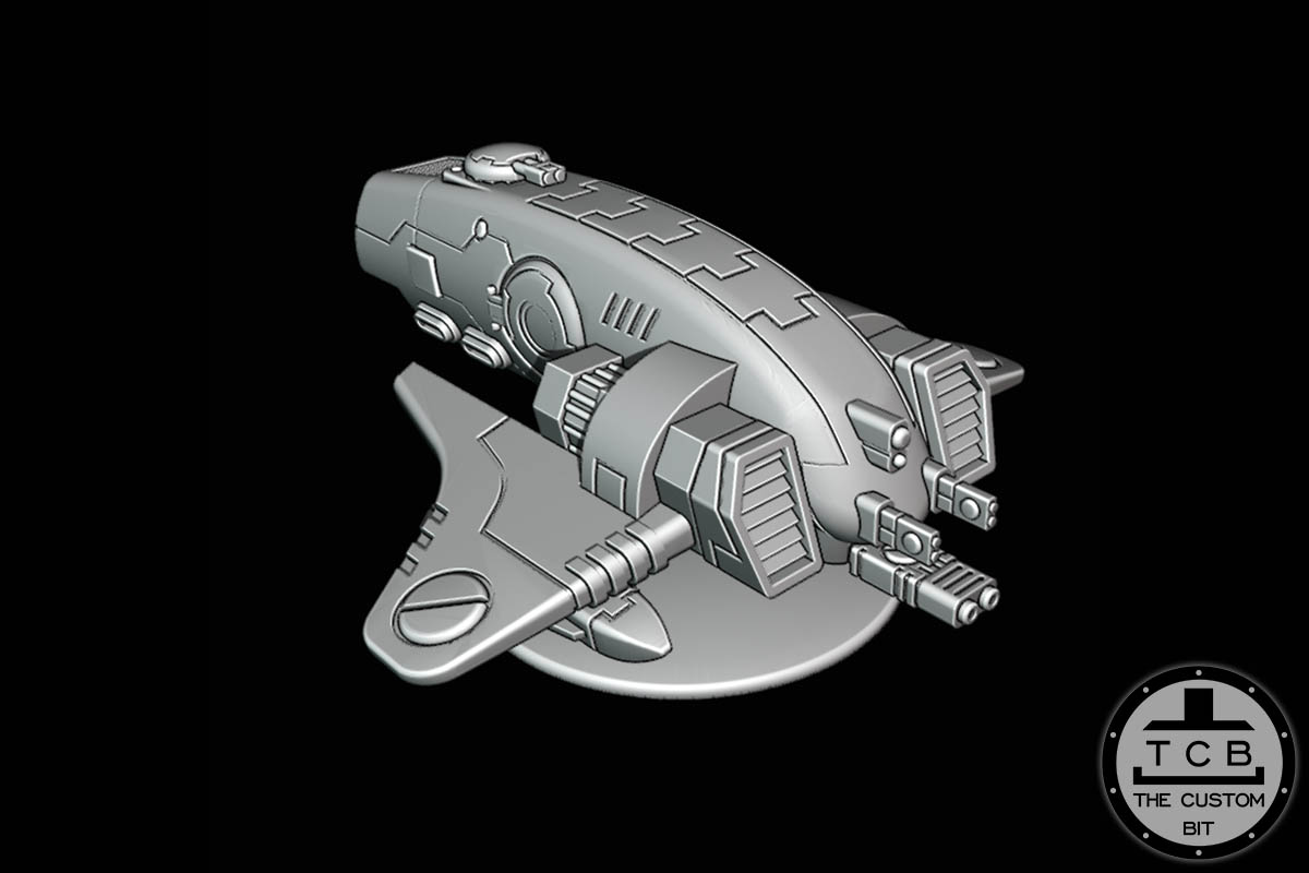 TCB GA GOOD ALLIES THE CUSTOM BIT TAU EMPIRE SUPPORT LIGHT TANK WARHAMMER 40K TETRA STL PIRANHA UPGRADE KIT