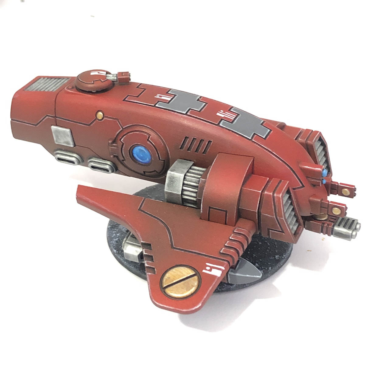 TCB GA GOOD ALLIES THE CUSTOM BIT TAU EMPIRE SUPPORT LIGHT TANK WARHAMMER 40K TETRA STL PIRANHA UPGRADE KIT