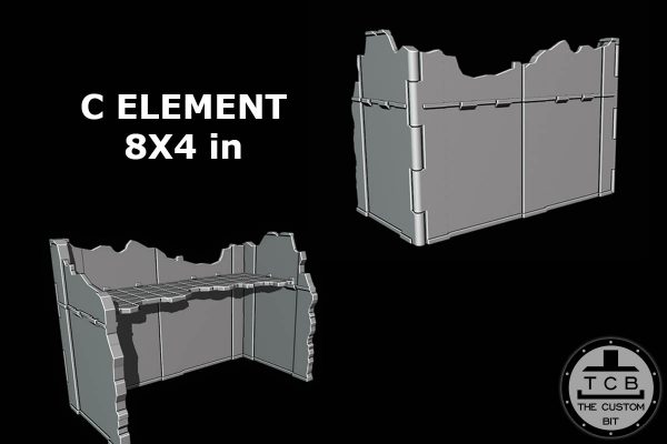 thumbnail image 2 of GW Foldable Terrain Set For Warhammer 40k - Pariah Nexus, Unbranded UK Made 2 of 6
