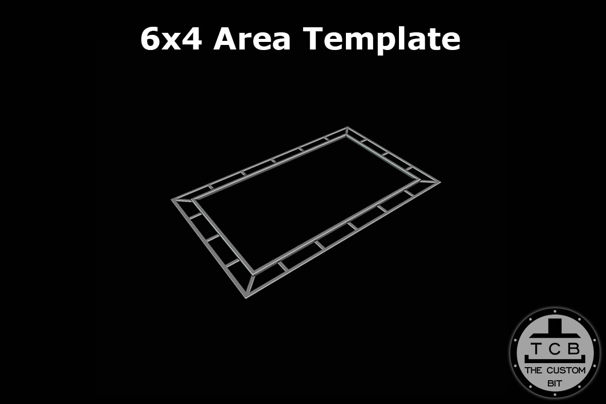 THE CUSTOM BIT GW FOLDABLE TERRAIN PACK SCENARY GAMES WORKSHOP GW WARHAMMER 40K PARIAH NEXUS 3D PRINTED AREA TEMPLATES STL COMMERCIAL LICENSE PHYSICAL
