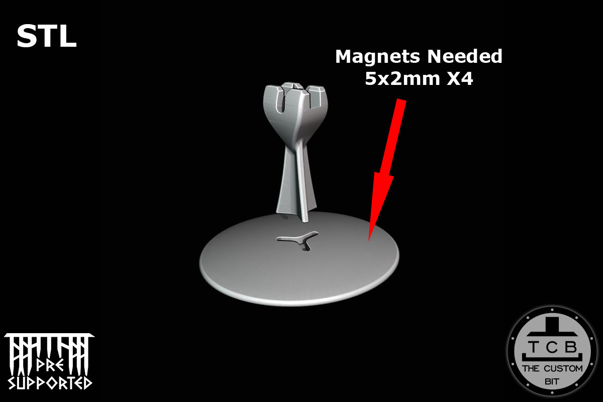 TCB VOIDBORNS DESTRUCTION ARK BASE 02 STL TCB VOIDBORNS DESTRUCTION ARK BASE NECRONS DOOMSDAY ARK WARHAMMER 40K THE CUSTOM BIT GHOST ARK STL