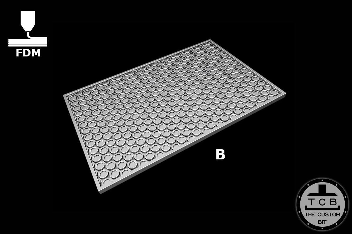 TCB DRYBRUSH PALETTE WARHAMMER 40K FDM PRINTER BAMBULAB