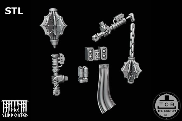 DREADKNIGHT THE CUSTOM BIT THECUSTOMBIT TCB POH KNIGHT UPDATE STL WARHAMMER 40K GREY KNIGHTS PALADIN NEMESIS SERVOTERROR