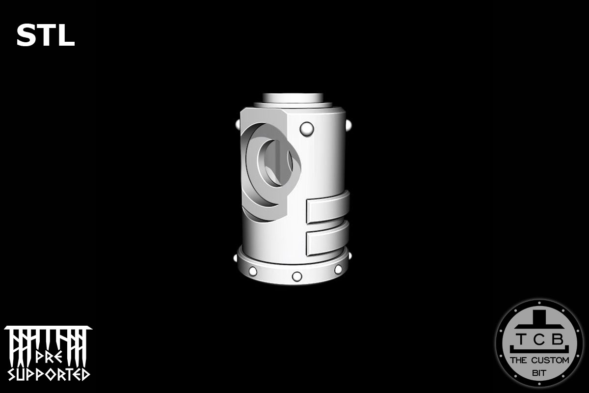 TCB MECHANICAL KNIGHT MK SHOULDER SYSTEM JOINT 09 STL THE CUSTOM BIT QUESTORIS IMPERIAL KNIGHT IK WARHAMMER 40K